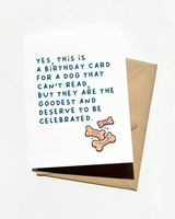 Birthday Card for a Dog the Goodest Card for Dog Mom
