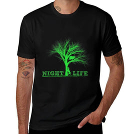 Raccoon Coon Hunting Night Life Raccoon Gifts  Tagless Design T-Shirt