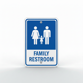 Family Restroom Sign