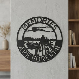 Custom Metal Wall Art - Personalized Family Memories Sign