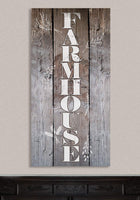 Farmhouse - Vertical - Canvas