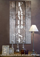 Farmhouse - Vertical - Canvas