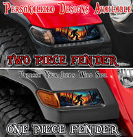 3 Soldiers Jl and Gladiator Turn signal decal 35