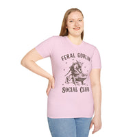 Feral Goblin Social Club T-shirt - With Toad
