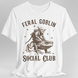 Feral Goblin Social Club T-shirt - With Toad
