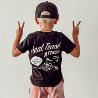 FINAL TRACK ATTACK TEE - BLACK