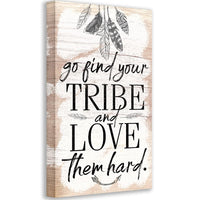 Find Your Tribe - Canvas