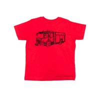 Trucks N' Things Minimalist Design - (Choose Your Vehicle) - Child Tee