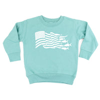 Fishing Flag - Child Sweater