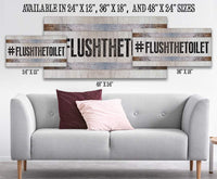 FlushTheToilet - Canvas