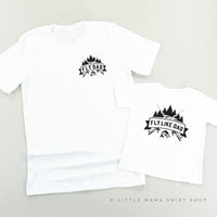 Fly Dad (pocket) / Fly Like Dad - Set of 2 Tees