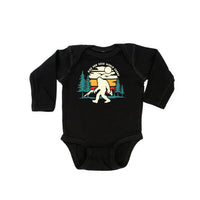 Big Foot - Hide And Seek World Champ - Black Child Long Sleeve Tee