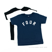 Birthday Number - Block Font - Child Tee