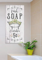 Fresh Soap & Water - Canvas