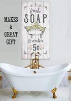 Fresh Soap & Water - Canvas