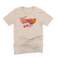 Group of Smiley Fruit - Unisex Tee