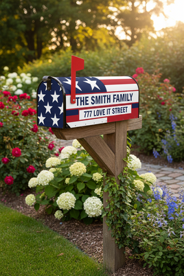 Full Color Mailbox Decal