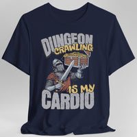 Funny D&D Shirt - Dungeon Crawling is My Cardio