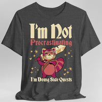 Funny DND Shirt - I'm Not Procrastinating I'm Doing Side Quests