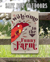 Funny Farm - Metal Sign