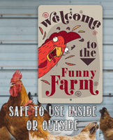 Funny Farm - Metal Sign