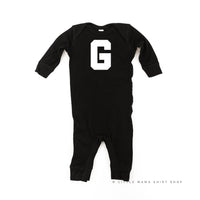 Varsity Initials - Baby Sleeper