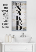 Get Naked - Canvas