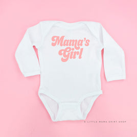 Retro Mama's Girl - Child Long Sleeve Tee