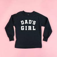 Dad's Girl - Varsity - Child Long Sleeve Tee