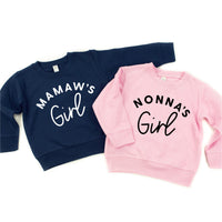 Custom Name's Girl - (PERSONALIZE IT!) - Child Sweater