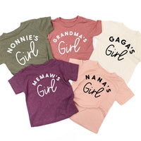 Custom Name's Girl - (PERSONALIZE IT!) - Child Tee