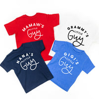 Custom Name's Little Guy - (PERSONALIZE IT!) - Child Tee