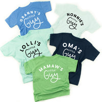 Custom Name's Little Guy - (PERSONALIZE IT!) - Child Tee