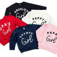Custom Name's Girl - (PERSONALIZE IT!) - Child Sweater