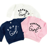 Custom Name's Girl - (PERSONALIZE IT!) - Child Sweater