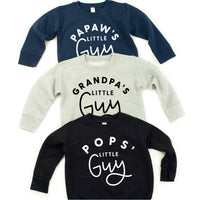 Custom Name's Little Guy - (PERSONALIZE IT!) - Child Sweater