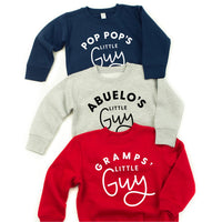 Custom Name's Little Guy - (PERSONALIZE IT!) - Child Sweater