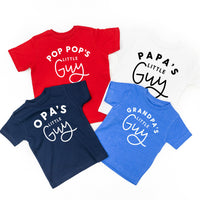 Custom Name's Little Guy - (PERSONALIZE IT!) - Child Tee