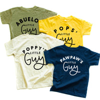 Custom Name's Little Guy - (PERSONALIZE IT!) - Child Tee