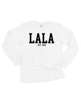 "(Choose Your Grandma Name) - Est. (Select Your Year)"  - Long Sleeve Comfort Colors Tee