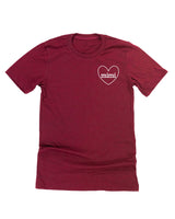 "______ (Heart Around) - (Choose Your Grandma Name)" - Unisex Tee