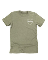"______ (Heart Around) - (Choose Your Grandma Name)" - Unisex Tee