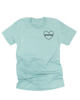 "______ (Heart Around) - (Choose Your Grandma Name)" - Unisex Tee