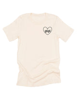 "______ (Heart Around) - (Choose Your Grandma Name)" - Unisex Tee