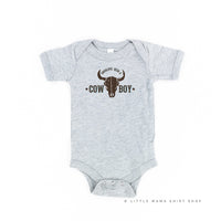Should've Been a Cowboy - Distressed Design - Child Tee