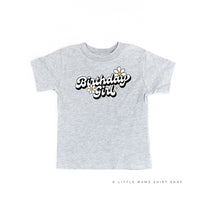 DAISY - BIRTHDAY GIRL - w/ Full Daisy on Back - Child Tee