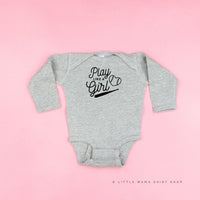 Play Like A Girl - Child Long Sleeve Tee