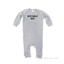Birthday Boy - Block Font - Baby Sleeper