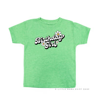 DAISY - BIRTHDAY GIRL - w/ Full Daisy on Back - Child Tee