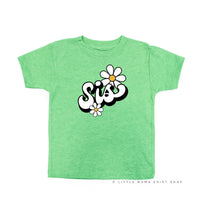 Daisy - Sis - w/ Full Daisy on Back - Child Tee